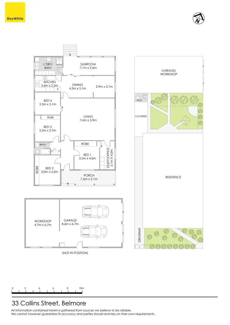 Floorplan of Homely house listing, 33 Collins Street, Belmore NSW 2192