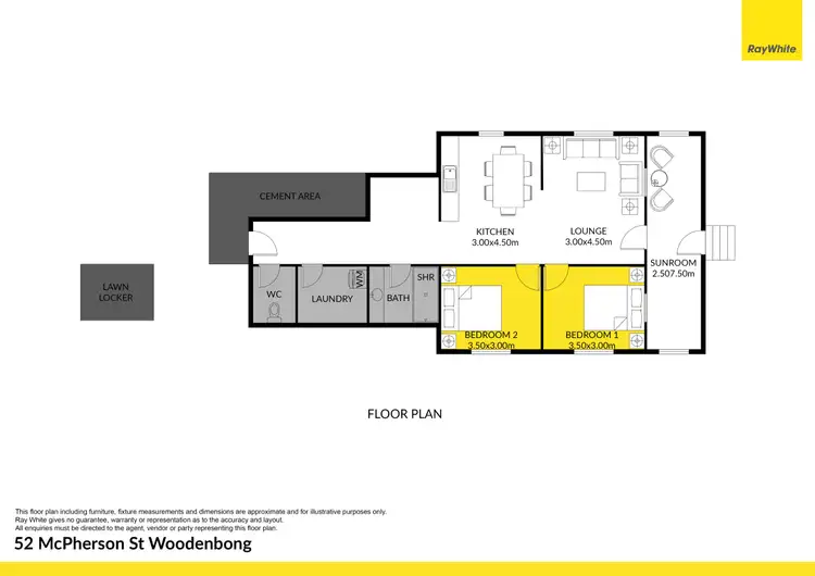 Floorplan of Homely house listing, 52 MacPherson Street, Woodenbong NSW 2476