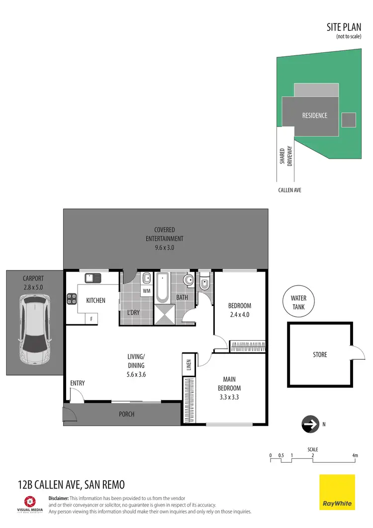 Floorplan of Homely house listing, 12b Callen Avenue, San Remo NSW 2262