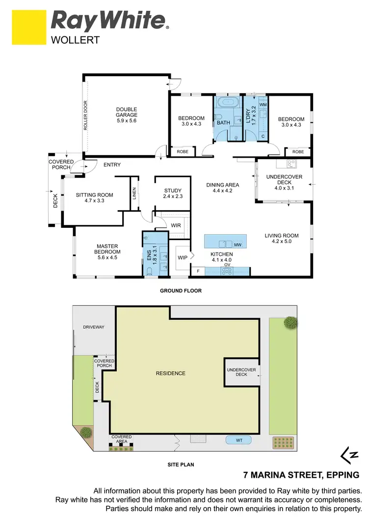 Floorplan of Homely house listing, 7 Marina Street, Epping VIC 3076