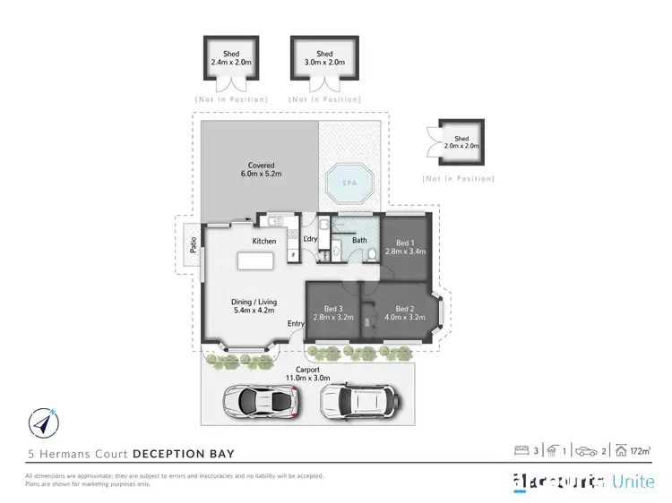 Floorplan of Homely house listing, 5 Hermans Court, Deception Bay QLD 4508