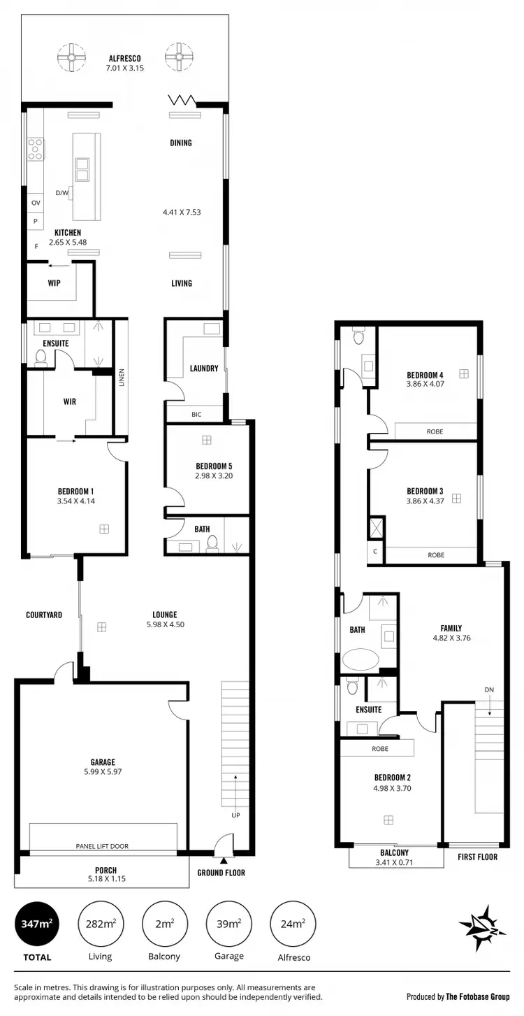Floorplan of Homely house listing, 4B Tafquin Street, Panorama SA 5041