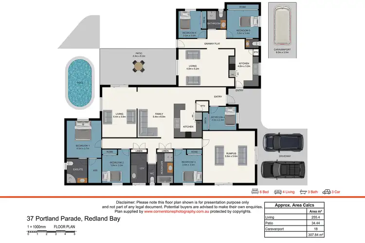Floorplan of Homely house listing, 37 Portland Parade, Redland Bay QLD 4165