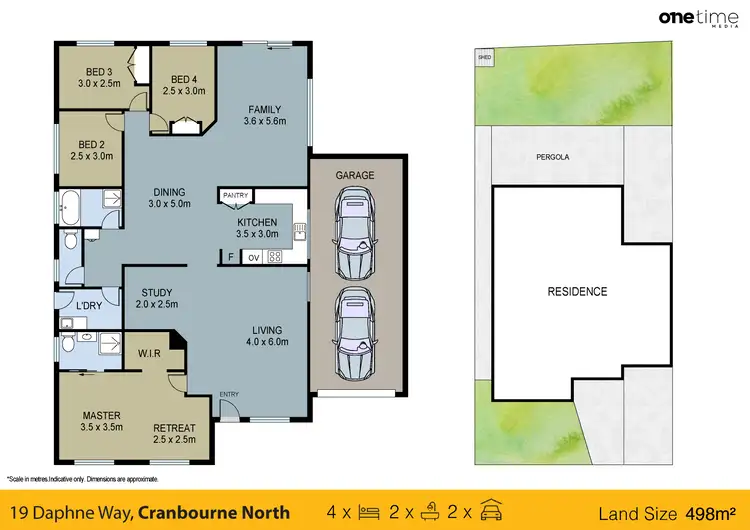 Floorplan of Homely house listing, 19 Daphne Way, Cranbourne North VIC 3977