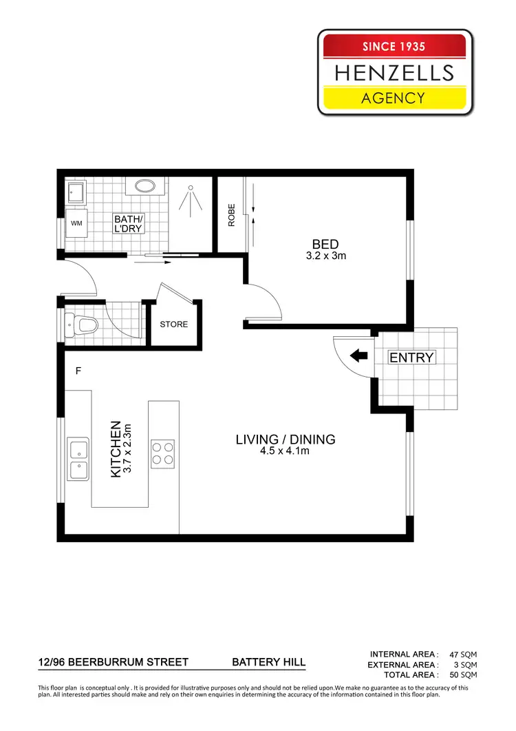 Floorplan of Homely unit listing, 12/96 Beerburrum Street, Battery Hill QLD 4551