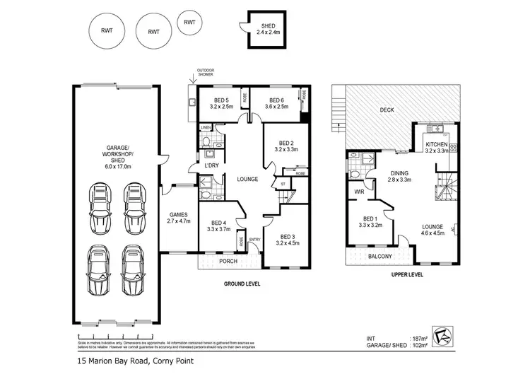 Floorplan of Homely house listing, 15 Marion Bay Road, Corny Point SA 5575