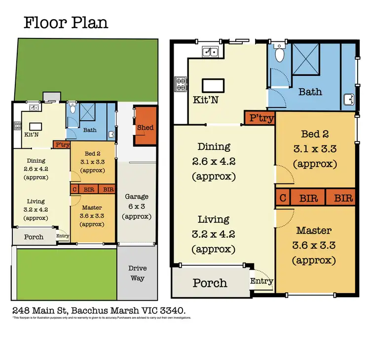 Floorplan of Homely house listing, 3/248 Main Street, Bacchus Marsh VIC 3340