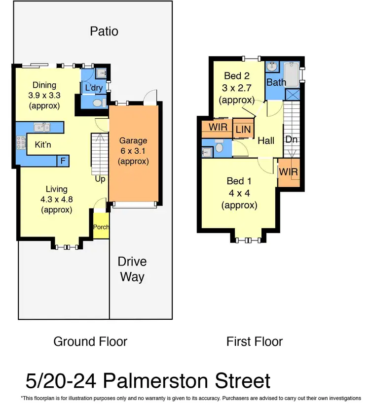 Floorplan of Homely unit listing, 5/20-24 Palmerston Street, Melton VIC 3337