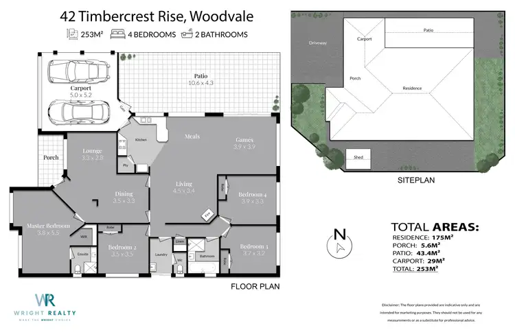 Floorplan of Homely house listing, 42 Timbercrest Rise, Woodvale WA 6026