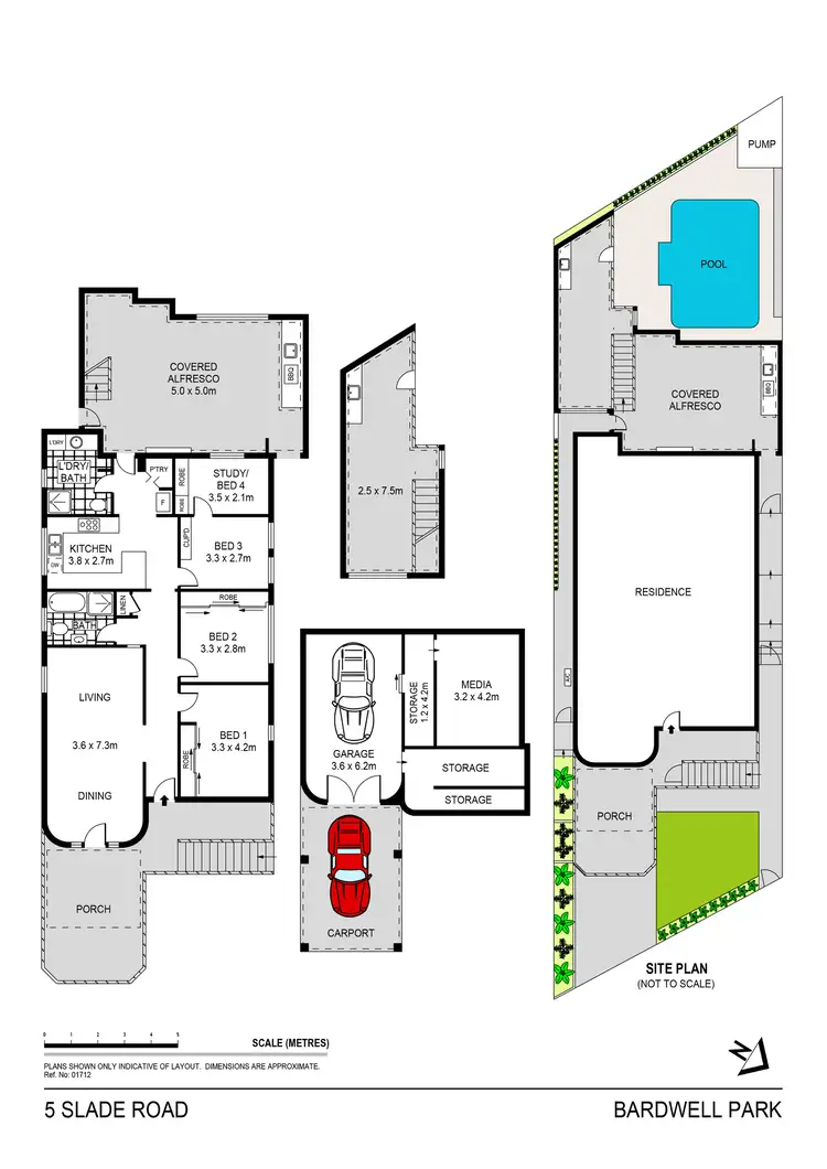 Floorplan of Homely house listing, 5 Slade Road, Bardwell Park NSW 2207