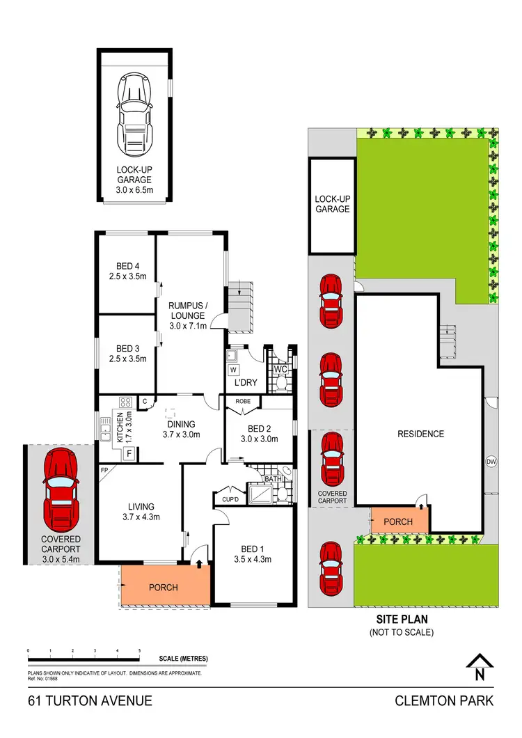 Floorplan of Homely house listing, 61 Turton Avenue, Clemton Park NSW 2206