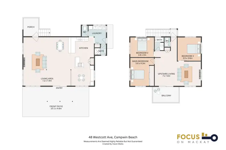 Floorplan of Homely house listing, 48 Westcott Ave, Campwin Beach QLD 4737