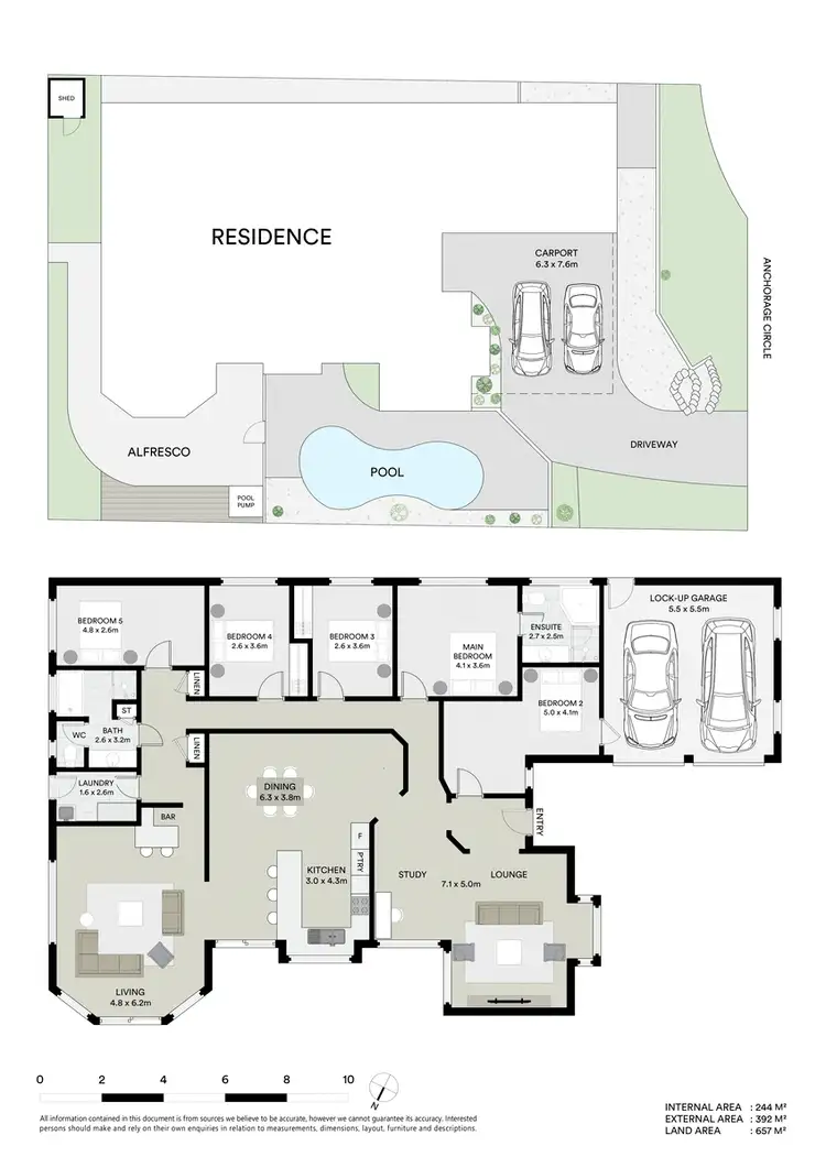 Floorplan of Homely house listing, 46 Anchorage Circle, Summerland Point NSW 2259
