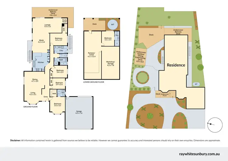 Floorplan of Homely house listing, 20 Fullwood Drive, Sunbury VIC 3429