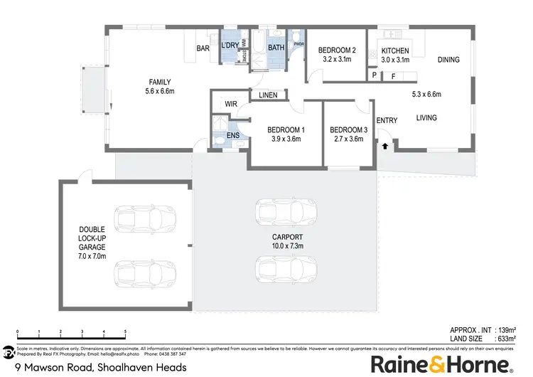 Floorplan of Homely house listing, 9 Mawson Road, Shoalhaven Heads NSW 2535