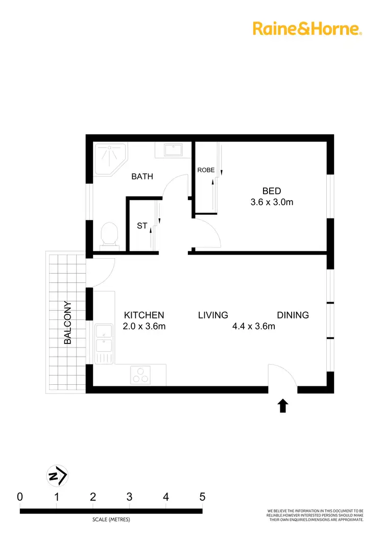 Floorplan of Homely apartment listing, 7/64 Railway Street, Rockdale NSW 2216