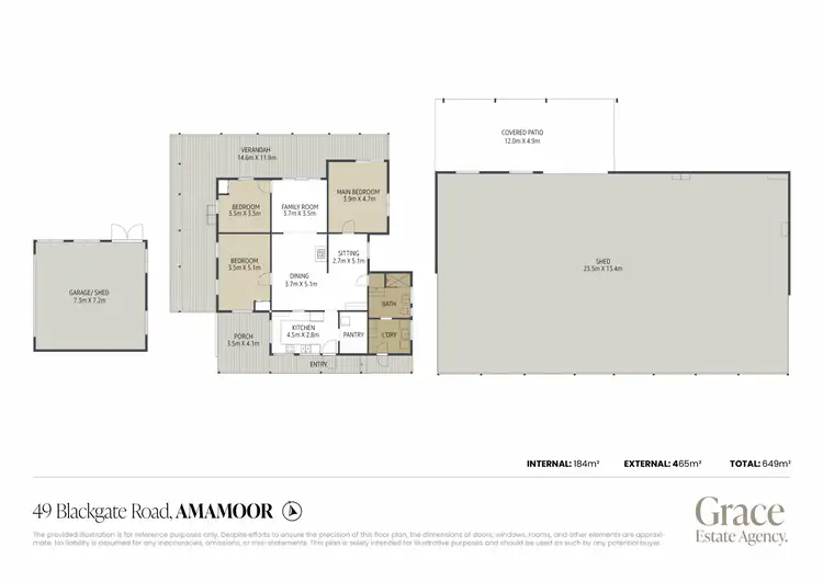 Floorplan of Homely house listing, 49 Blackgate Road, Amamoor QLD 4570