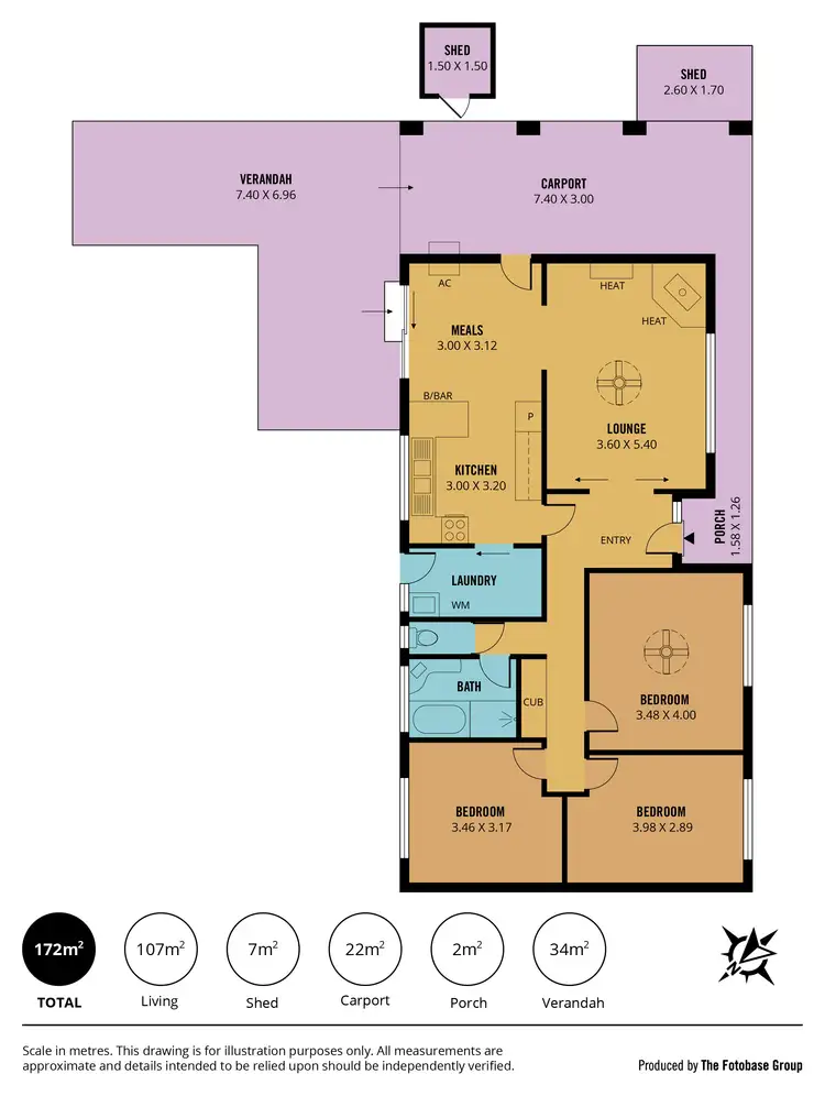 Floorplan of Homely house listing, 49 Booth Street, Happy Valley SA 5159