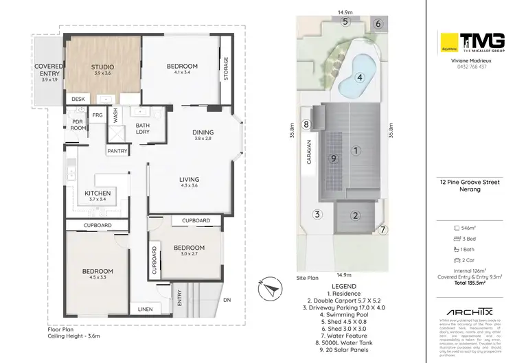 Floorplan of Homely house listing, 12 Pine Grove Street, Nerang QLD 4211