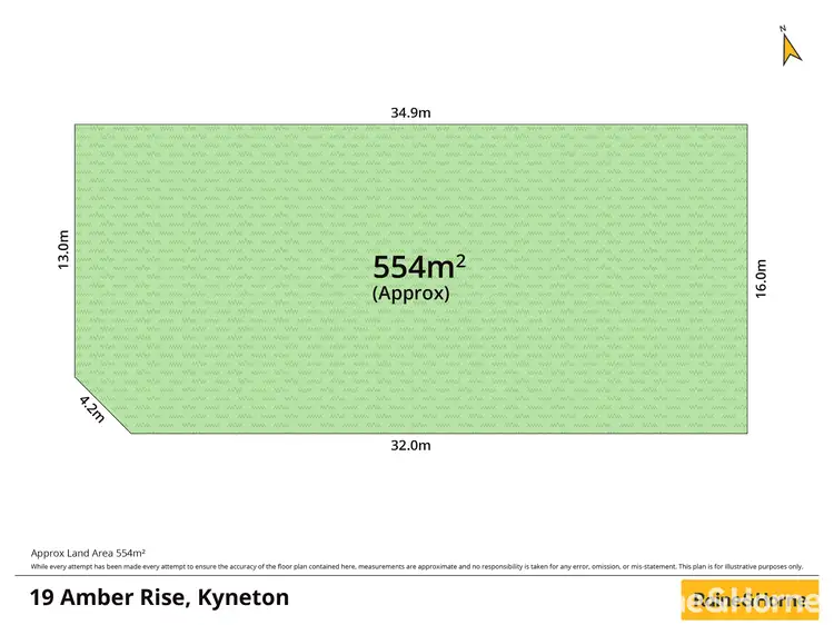 Floorplan of Homely land listing, 19 Amber Rise, Kyneton VIC 3444