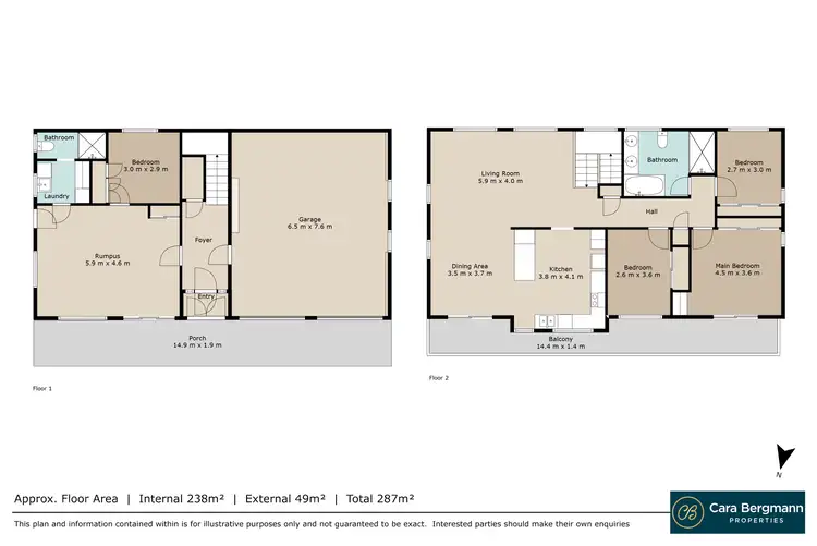 Floorplan of Homely house listing, 13 Seberg Street, Mcdowall QLD 4053