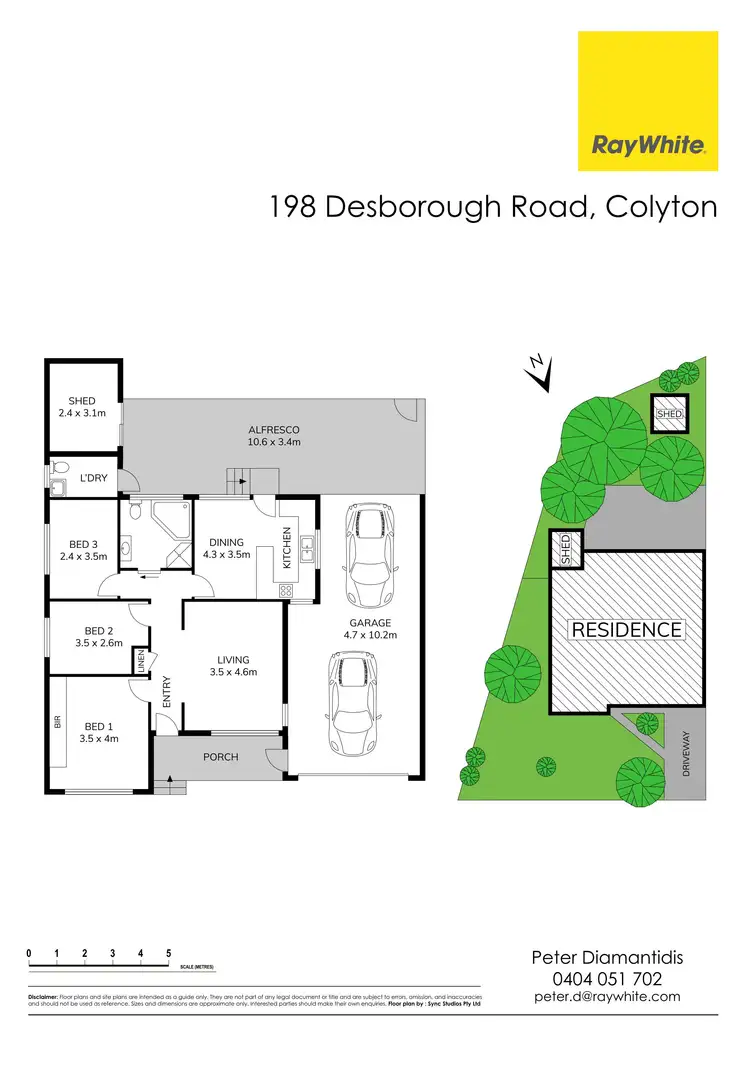 Floorplan of Homely house listing, 198 Desborough Road, Colyton NSW 2760