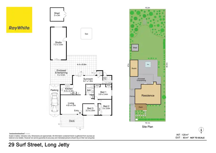 Floorplan of Homely house listing, 29 Surf Street, Long Jetty NSW 2261