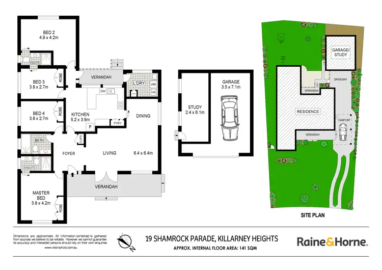 Floorplan of Homely house listing, 19 Shamrock Parade, Killarney Heights NSW 2087