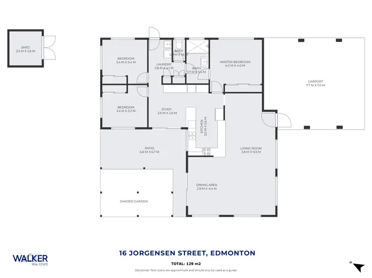 Floorplan of Homely house listing, 16 Jorgensen Street, Edmonton QLD 4869