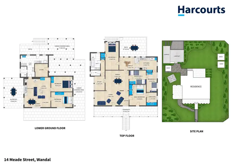 Floorplan of Homely house listing, 14 Meade Street, Wandal QLD 4700