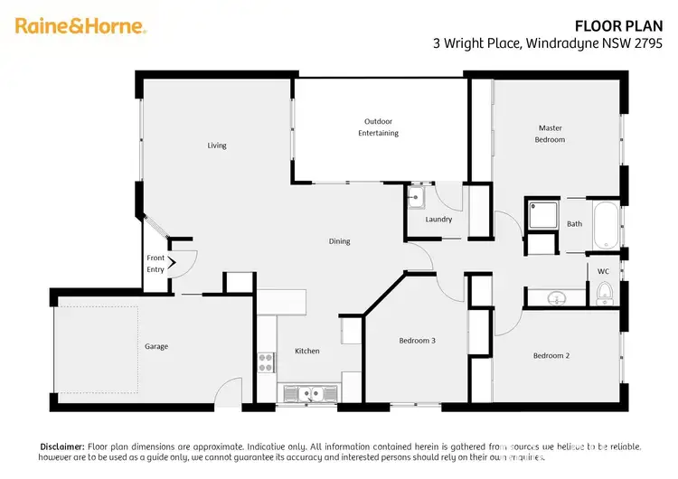 Floorplan of Homely house listing, 3 Wright Place, Windradyne NSW 2795