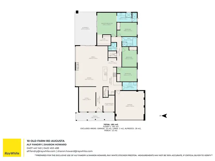 Floorplan of Homely house listing, 10 Old Farm Road, Augusta WA 6290