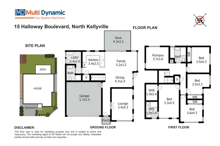 Floorplan of Homely house listing, 15 Halloway Boulevard, North Kellyville NSW 2155
