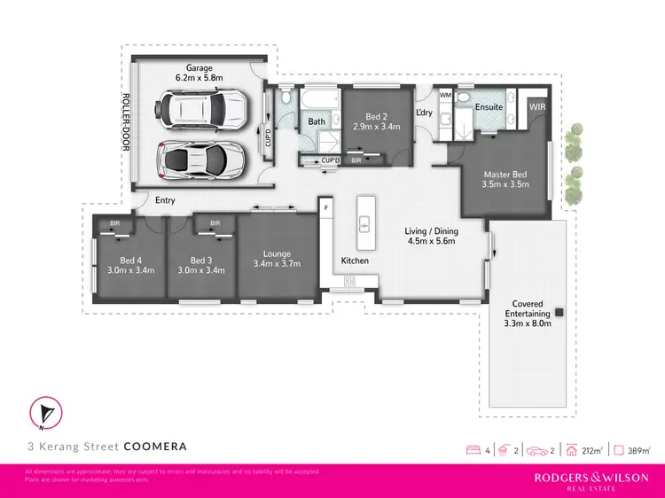 Floorplan of Homely house listing, 3 Kerang Street, Coomera QLD 4209