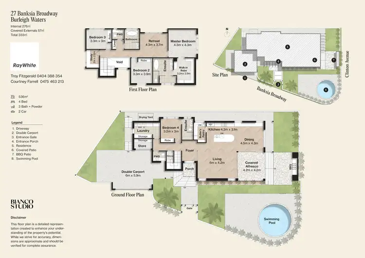Floorplan of Homely house listing, 27 Banksia Broadway, Burleigh Waters QLD 4220