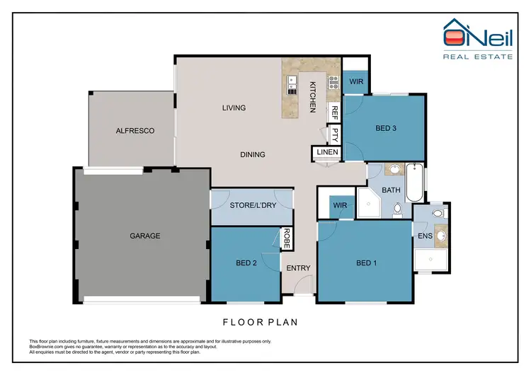 Floorplan of Homely villa listing, 3/39 Little John Road, Armadale WA 6112