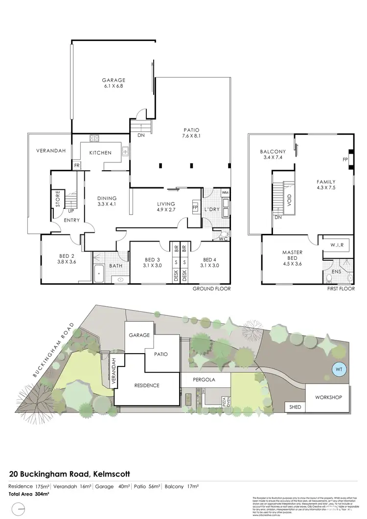 Floorplan of Homely house listing, 20 Buckingham Road, Kelmscott WA 6111