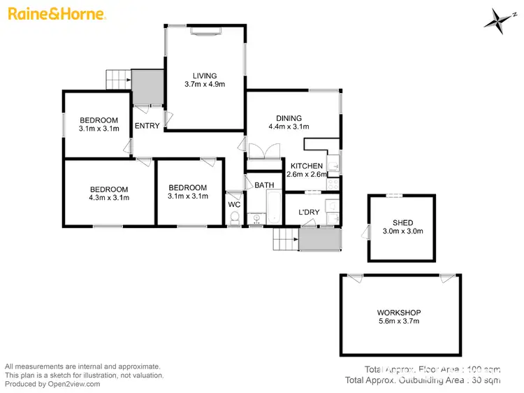 Floorplan of Homely house listing, 19 Selwyn Street, Triabunna TAS 7190