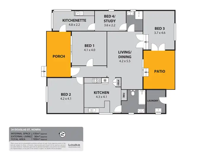 Floorplan of Homely house listing, 34 Douglas Street, Nowra NSW 2541
