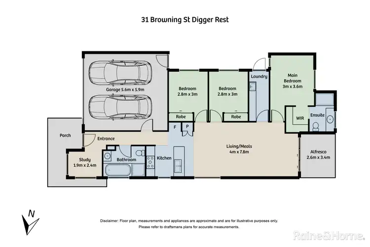 Floorplan of Homely house listing, 31 Browning Street, Diggers Rest VIC 3427