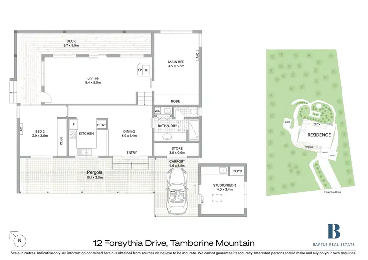 Floorplan of Homely house listing, 12 Forsythia Drive, Tamborine Mountain QLD 4272