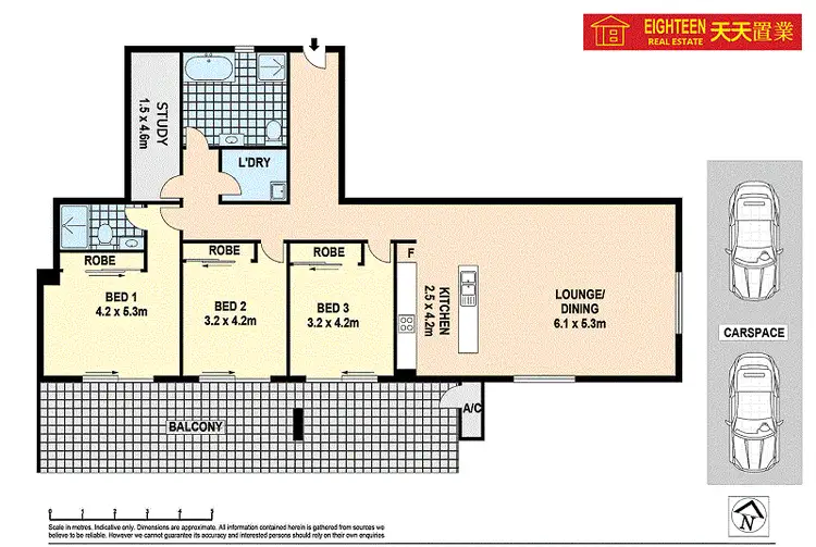 Floorplan of Homely apartment listing, 603/2A Lister Ave, Rockdale NSW 2216