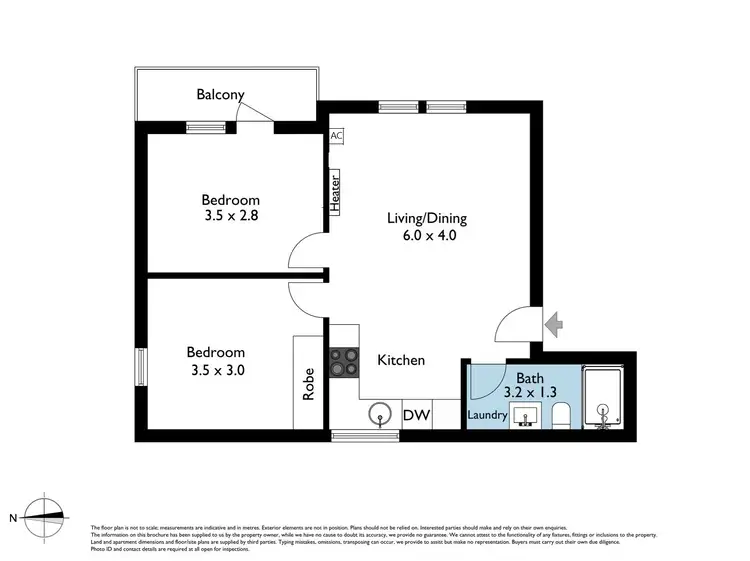 Floorplan of Homely apartment listing, 11/25 Isabella Grove, Hawthorn VIC 3122