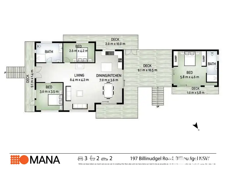 Floorplan of Homely house listing, 197 Billinudgel Road, Billinudgel NSW 2483