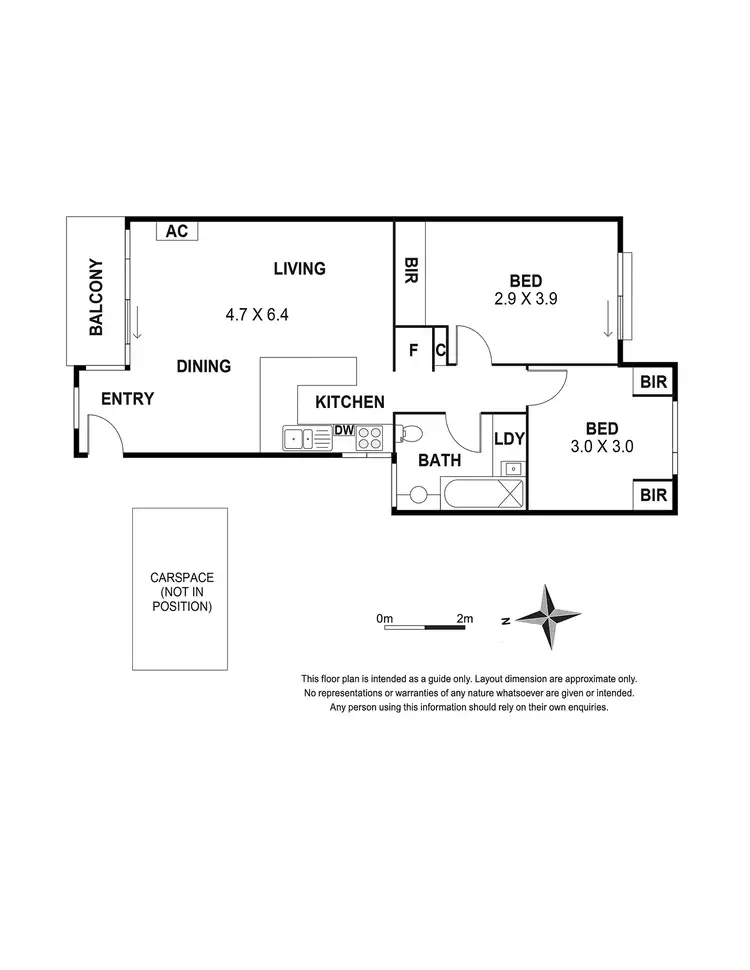 Floorplan of Homely apartment listing, 39/4 Tullo Place, Richmond VIC 3121