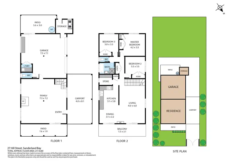 Floorplan of Homely house listing, 27 Hill Street, Sunderland Bay VIC 3922