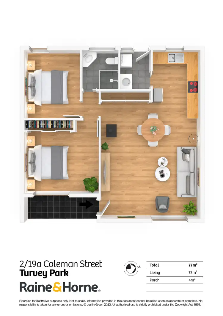 Floorplan of Homely house listing, 2/19A Coleman Street, Turvey Park NSW 2650
