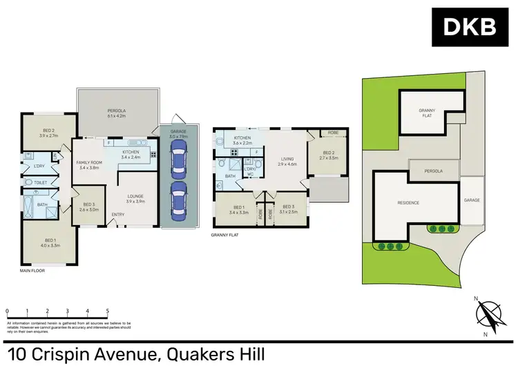 Floorplan of Homely house listing, 10-10A Crispin Place, Quakers Hill NSW 2763