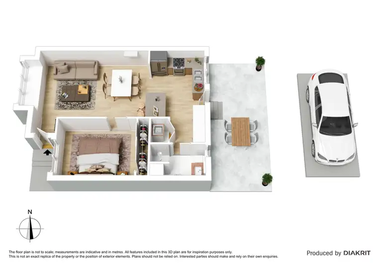 Floorplan of Homely unit listing, 7/160 Beach Road, Parkdale VIC 3195