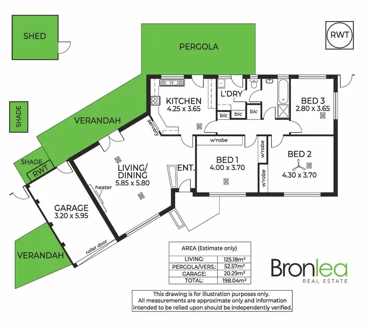 Floorplan of Homely house listing, 7 Sandison Terrace, Glenelg North SA 5045